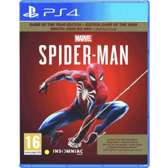 Игра MARVEL Человек-Паук. Game of the Year Edition [PS4, русская версия] в Новороссийске