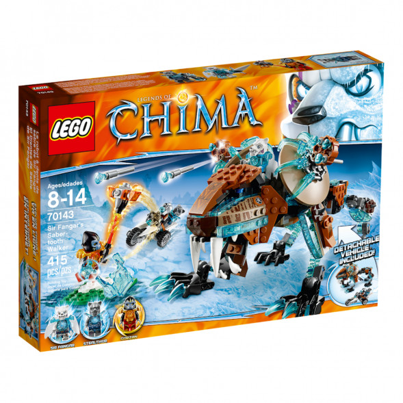 Конструктор LEGO Legends of Chima 70143 Саблезубый шагающий робот Сэра Фангара в Новороссийске