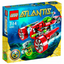 Конструктор LEGO Atlantis 8060 Субмарина Тайфун Турбо