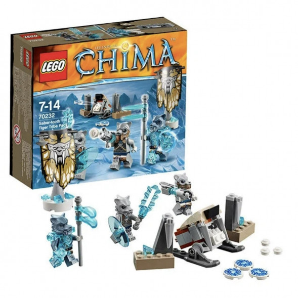 Конструктор LEGO Legends of Chima 70232 Лагерь клана Саблезубых Тигров в Новороссийске