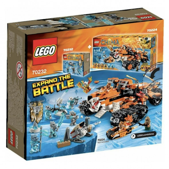 Конструктор LEGO Legends of Chima 70232 Лагерь клана Саблезубых Тигров в Новороссийске