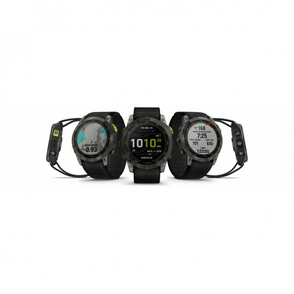 Умные часы Garmin Enduro 2 угольно-серый DLC титановый с нейлоновым ремешком UltraFit 010-02754-01 в Новороссийске