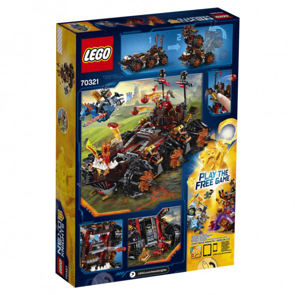 Конструктор LEGO Nexo Knights 70321 Роковое наступление Генерала Магмара в Новороссийске