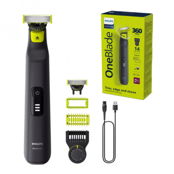 Триммер Philips QP6542/15 OneBlade 360 Pro Face + Body в Новороссийске