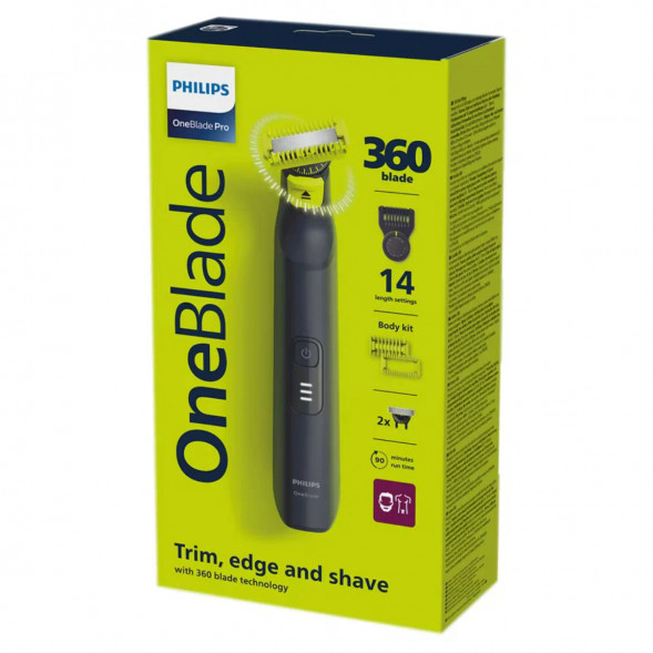 Триммер Philips QP6542/15 OneBlade 360 Pro Face + Body в Новороссийске