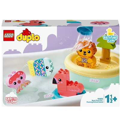 Конструктор LEGO DUPLO Creative Play 10966 Приключения в ванной: плавучий остров для зверей в Новороссийске