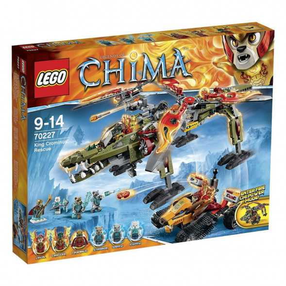 Конструктор LEGO Legends of Chima 70227 Спасение короля Кроми в Новороссийске