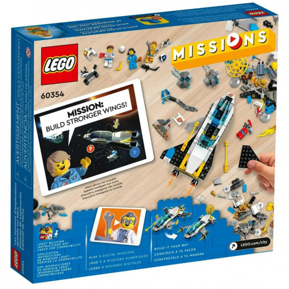 Конструктор LEGO City 60354 Космическая миссия для исследования Марса в Новороссийске