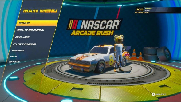 Игра NASCAR Arcade Rush [PS5, английская версия] в Новороссийске