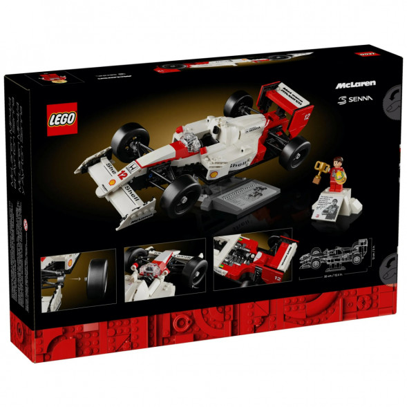Конструктор LEGO Коллекционные наборы 10330 McLaren F1 MP4/4 и Айртон Сенна в Новороссийске