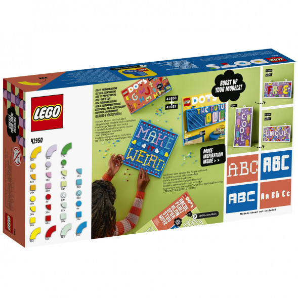 Конструктор LEGO 41950 Большой набор тайлов: буквы в Новороссийске