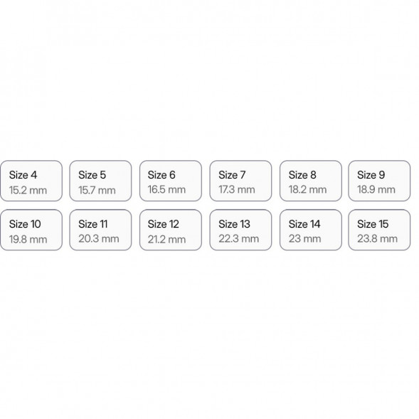 Умное кольцо Oura Ring 4 Ceramic (размер 14), Морской прилив/Tide в Новороссийске