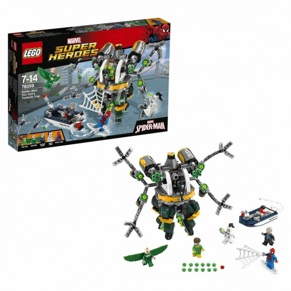 Конструктор LEGO Super Heroes 76059 Человек-паук: в ловушке Доктора Осьминога в Новороссийске