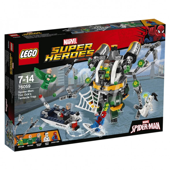 Конструктор LEGO Super Heroes 76059 Человек-паук: в ловушке Доктора Осьминога в Новороссийске