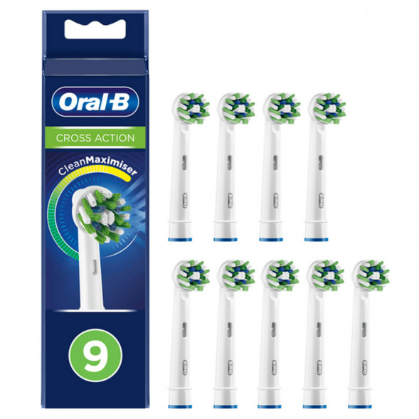Насадки на зубные щетки Oral-B Cross Action, 9 шт. в Новороссийске