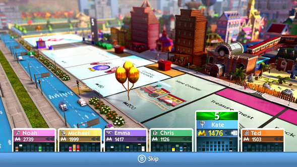 Игра Hasbro Game Night: Monopoly+Risk+Trivial Pursuit [Nintendo Switch, русские субтитры] в Новороссийске