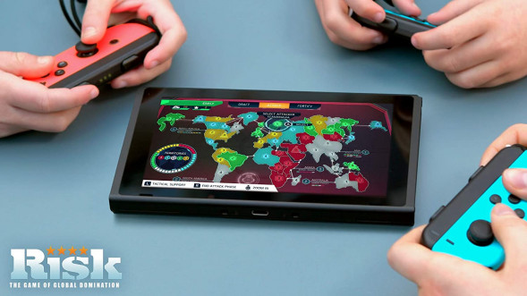 Игра Hasbro Game Night: Monopoly+Risk+Trivial Pursuit [Nintendo Switch, русские субтитры] в Новороссийске