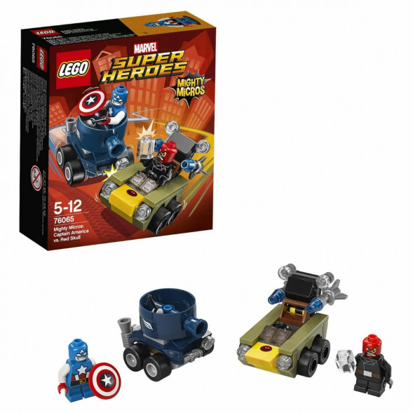 Конструктор LEGO Super Heroes 76065 Капитан Америка против Красного Черепа в Новороссийске