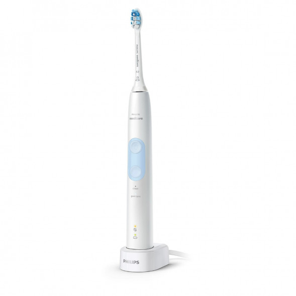 Электрическая звуковая зубная щетка Philips Sonicare ProtectiveClean 4500, White в Новороссийске