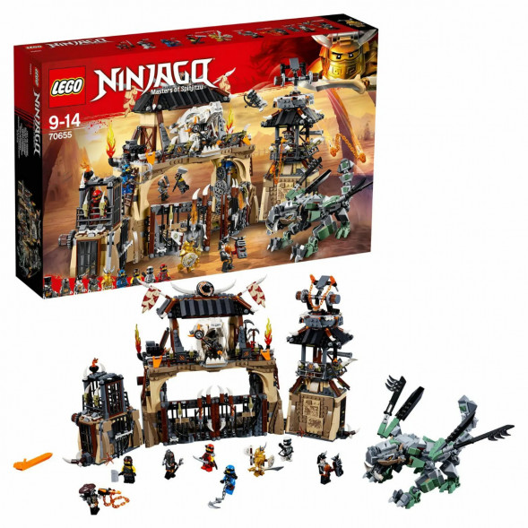 Конструктор LEGO Ninjago 70655 Пещера драконов в Новороссийске