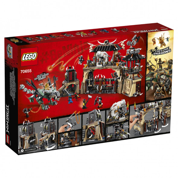 Конструктор LEGO Ninjago 70655 Пещера драконов в Новороссийске