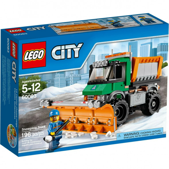 Конструктор LEGO City 60083 Снегоуборочный грузовик в Новороссийске