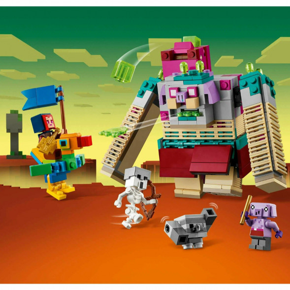 Конструктор LEGO Minecraft 21257 Схватка с Пожирателем в Новороссийске