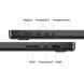 Ноутбук Apple MacBook Pro 16 2026 MGED4 (M5 Max 32-Core GPU, 36/2TB), Черный космос/Space Black в Новороссийске