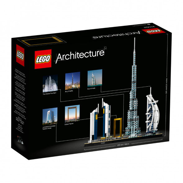 Конструктор LEGO Architecture 21052 Дубай в Новороссийске