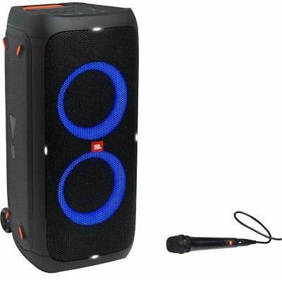 Портативная акустика JBL Partybox 310 + микрофон, 240 Вт, black в Новороссийске