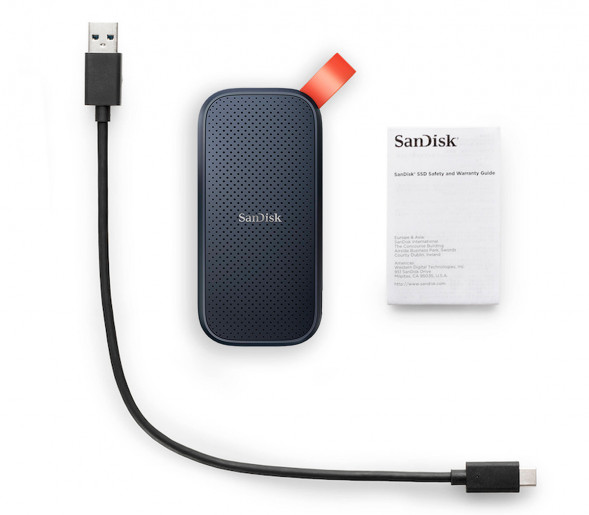 Внешний диск SanDisk Portable SSD 1TB 800Mb/s [SDSSDE30-1TOO-Z26] в Новороссийске