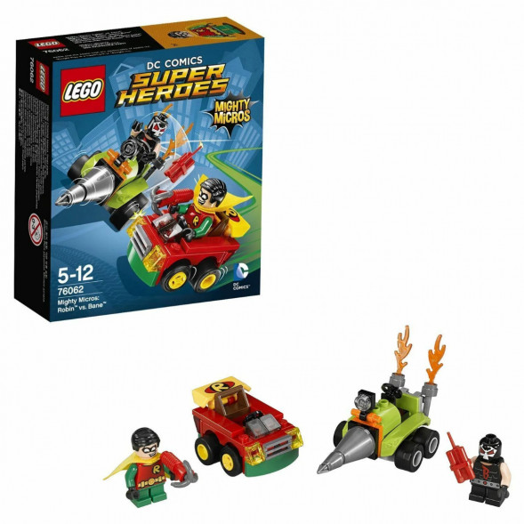 Конструктор LEGO Super Heroes 76062 Робин против Бэйна в Новороссийске