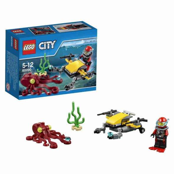 Конструктор LEGO City Deep Sea Explorers 60090 Глубоководный скутер в Новороссийске