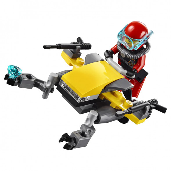 Конструктор LEGO City Deep Sea Explorers 60090 Глубоководный скутер в Новороссийске