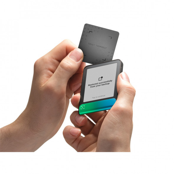 Аппаратный криптокошелек Ledger Flex, зеленый в Новороссийске