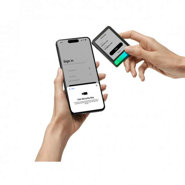 Аппаратный криптокошелек Ledger Flex, зеленый в Новороссийске
