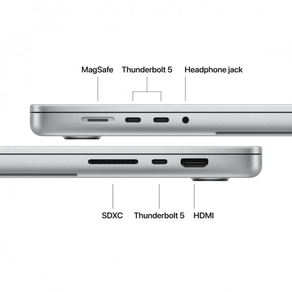 Ноутбук Apple MacBook Pro 16 2026 MGE74 (M5 Max 32-Core GPU, 36/2TB), Серебристый/Silver в Новороссийске