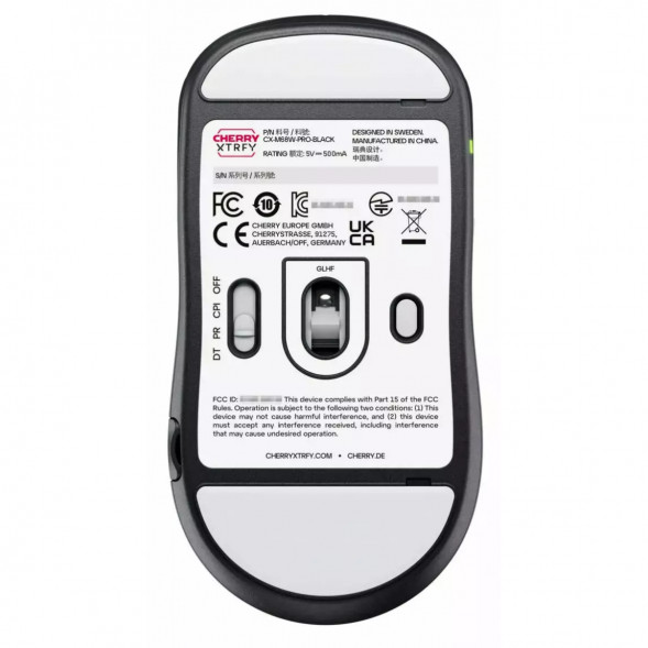 Беспроводная мышь CHERRY XTRFY M68 Pro Wireless, Black в Новороссийске