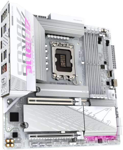 Материнская плата Gigabyte B860M AORUS ELITE WIFI6E ICE (LGA1851, mATX) в Новороссийске