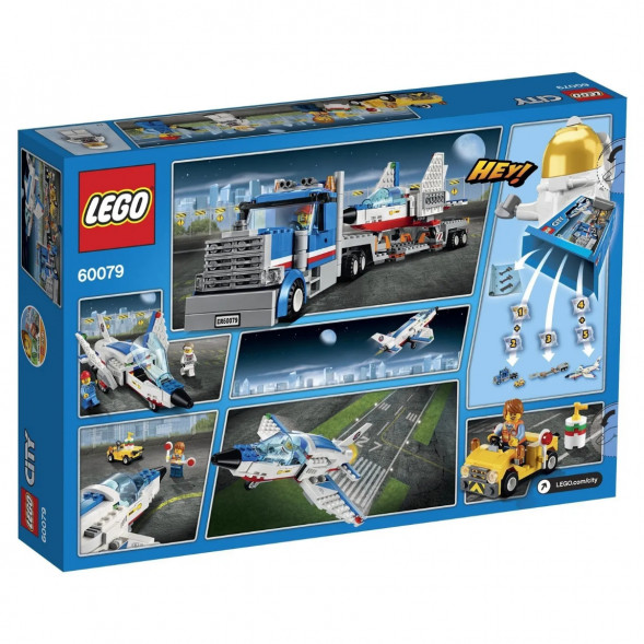 Конструктор LEGO City Space Port 60079 Транспортер для учебных самолетов в Новороссийске