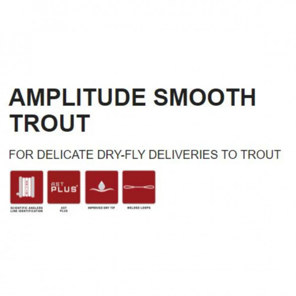 Нахлыстовый шнур Scientific Anglers Amplitude Smooth Trout WF-7-F 131414 в Новороссийске