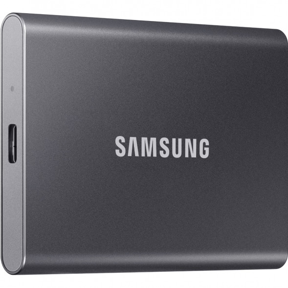 1 ТБ Внешний SSD Samsung T7, USB 3.2 Gen 2 Type-C, серый в Новороссийске