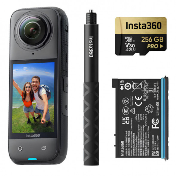 Экшн-камера Insta360 X4 Adventure Bundle (CINSABMA) в Новороссийске