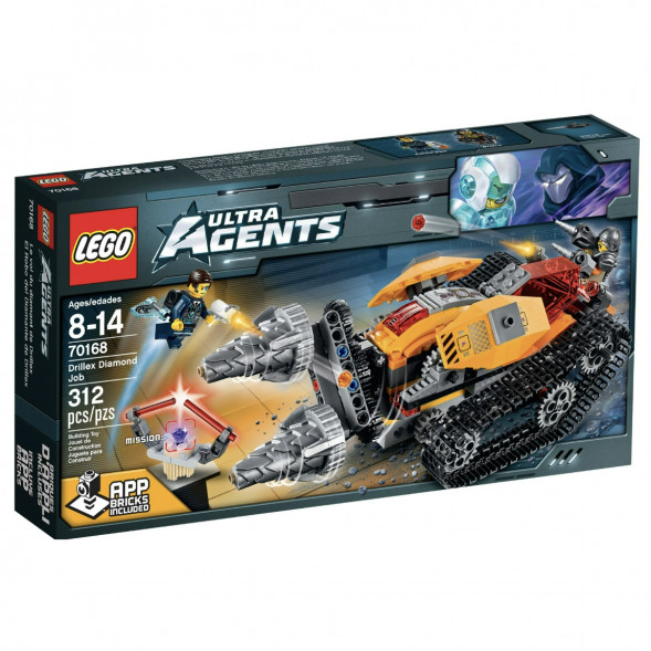 Конструктор LEGO Ultra Agents 70168 Добыча алмазов в Новороссийске