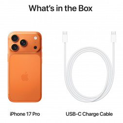 Смартфон Apple iPhone 17 Pro Max 1TB eSim, Cosmic Orange