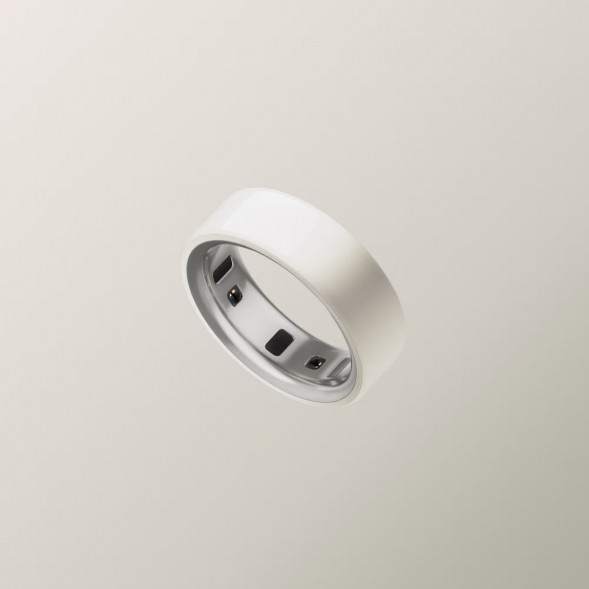 Умное кольцо Oura Ring 4 Ceramic (размер 4), Облако/Cloud в Новороссийске