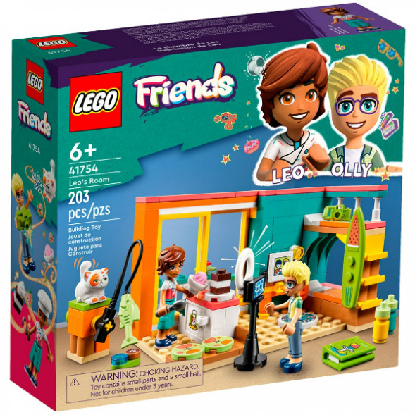 Конструктор LEGO Friends 41754 Комната Лео в Новороссийске