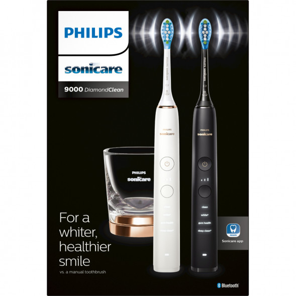 Набор из 2 электрических зубных щеток Philips Sonicare HX9914/57 9000 DiamondClean в Новороссийске