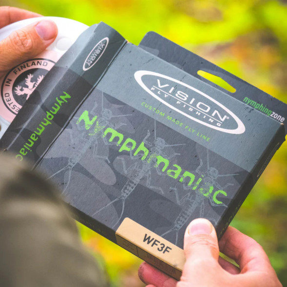 Рыболовная леска Vision Nymphmaniac fly line WF3F, VNY3F 12m/39ft в Новороссийске
