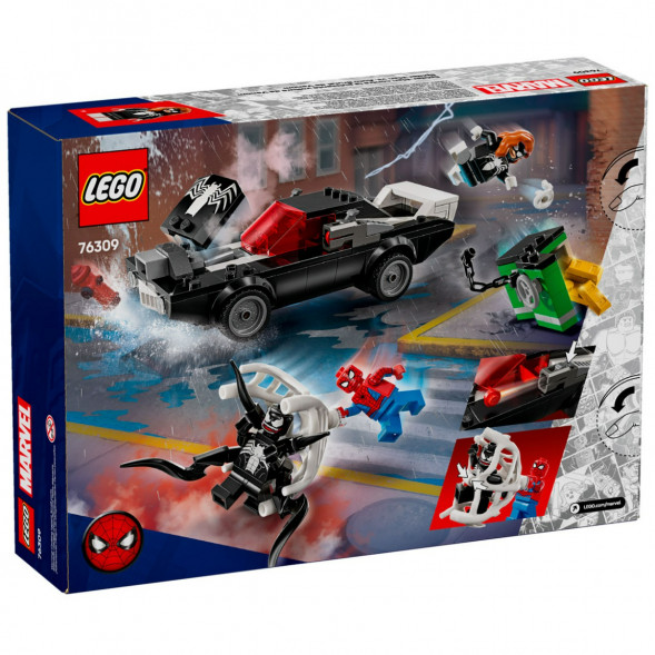 Конструктор LEGO Super Heroes 76309 Человек-паук против Венома в Новороссийске